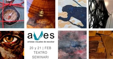 «Artistas Visuales de Escobar» (AVES) y su primera exposición