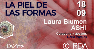 «La piel de las formas» – Laura Blumen – ASHI en Dos Vidrieras